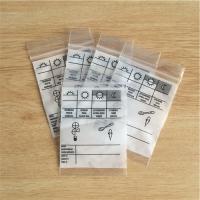 LDPE Custom Printing Medical Ziplock Bag  A